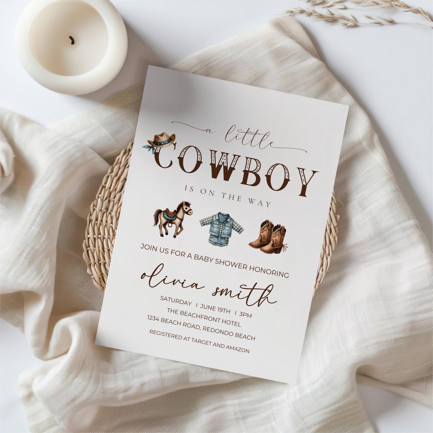 Little Cowboy is on the Way