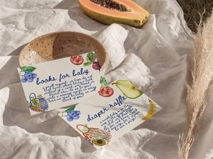 Locally Grown Baby Shower Invite