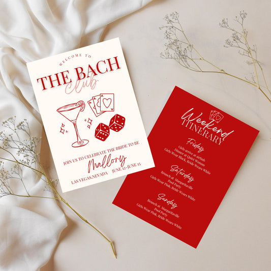 The Bach Club Invitation